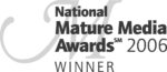 2006 National Mature Media Award Winner logo