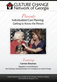 Individualized Care Planning: Getting to Know the Person