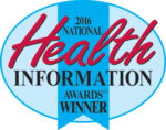 2016 National Health Information Award Winner logo